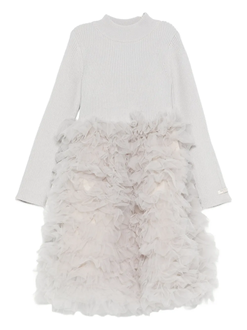 

Платье с рюшами Donsje, серый