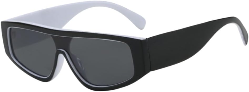 

Модные солнцезащитные очки «кошачий глаз» с цветовыми блоками, ретро-стиль, женские солнцезащитные очки для активного отдыха и путешествий, мужские солнцезащитные очки UJNHGQ, Black White Black