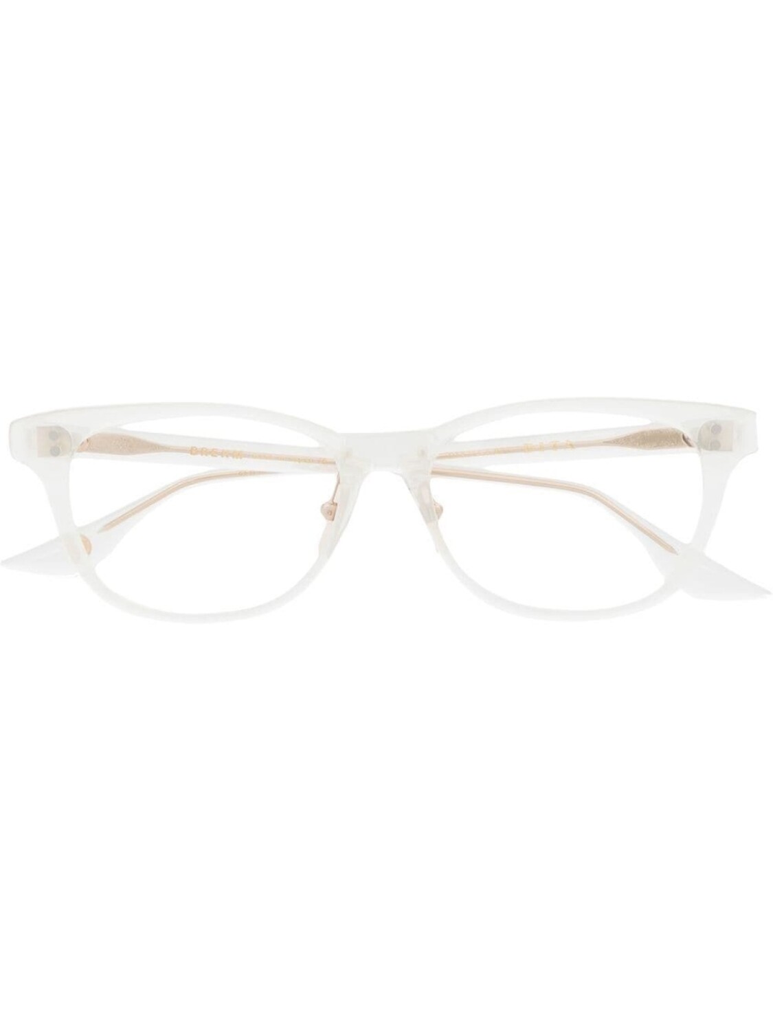 

Dita Eyewear очки трапециевидной формы, белый