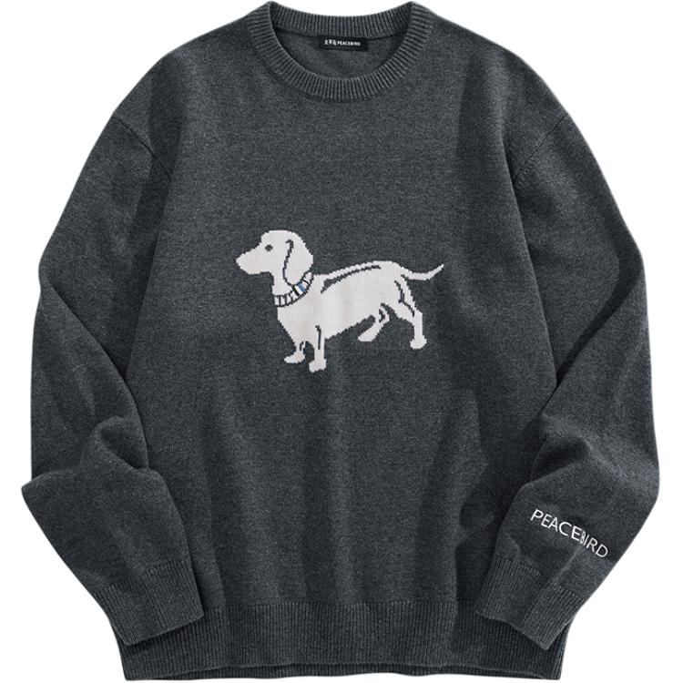 

Повседневный свитер Unisex PEACEBIRD MEN, темно-серый, batch 1
