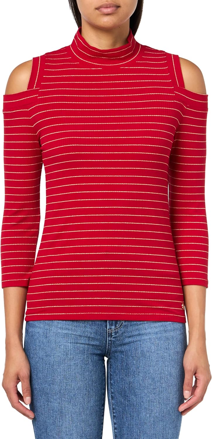 

Женская классическая рубашка-поло Tommy Hilfiger (стандартные и большие размеры), Scarlet