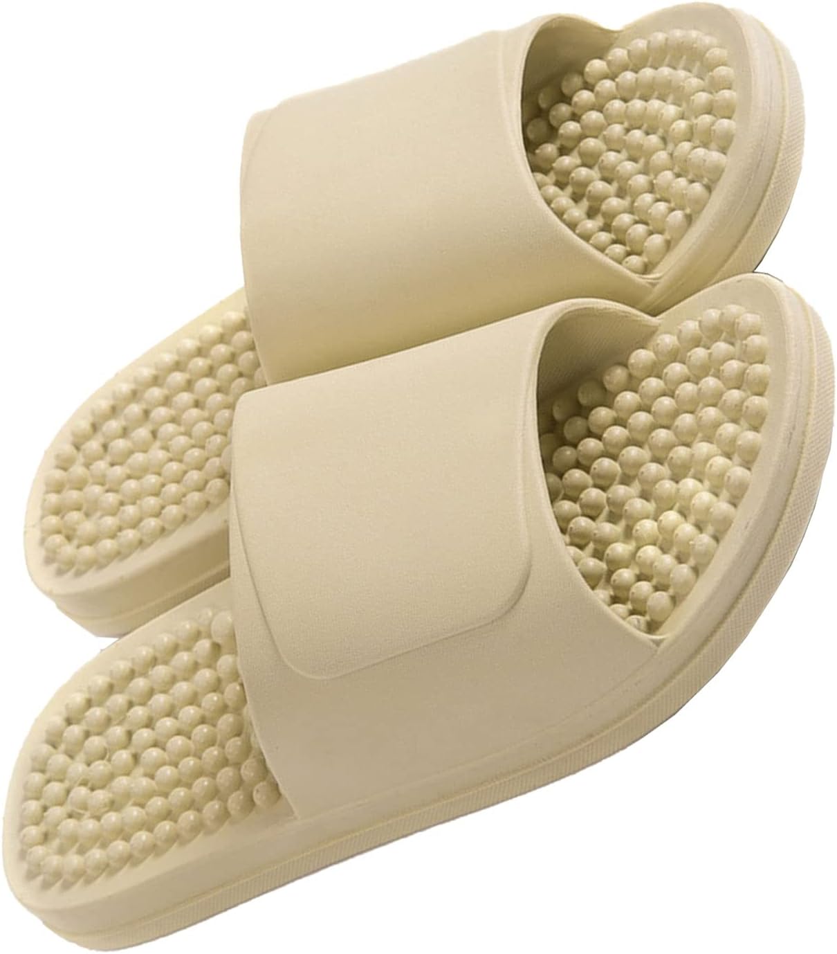 

Массажные тапочки для ног с акупрессурой, рефлексологические сандалии для снятия напряжения в стопах, массажные сандалии для мужчин и женщин, женские тапочки для ванной комнаты (Цвет: розовый, Размер: EUR 36-37) Tucy