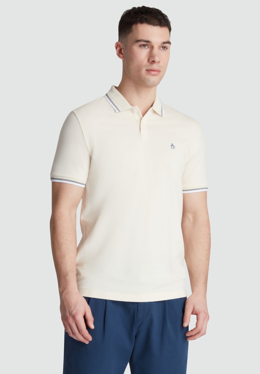

Рубашка поло TIPPED STICKER PETE Original Penguin, бежевый