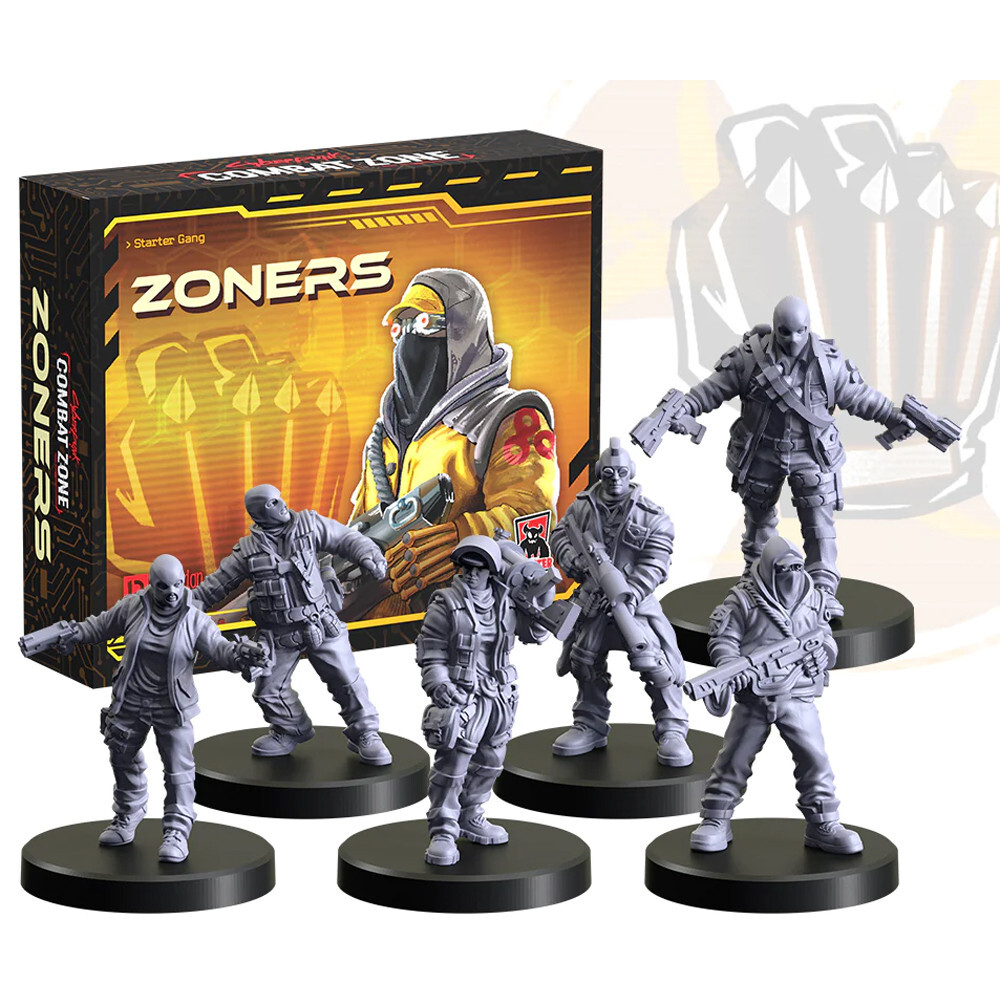 

Миниатюра Monster Fight Club Cyberpunk Red Combat Zone: Zoners - Starter Gang