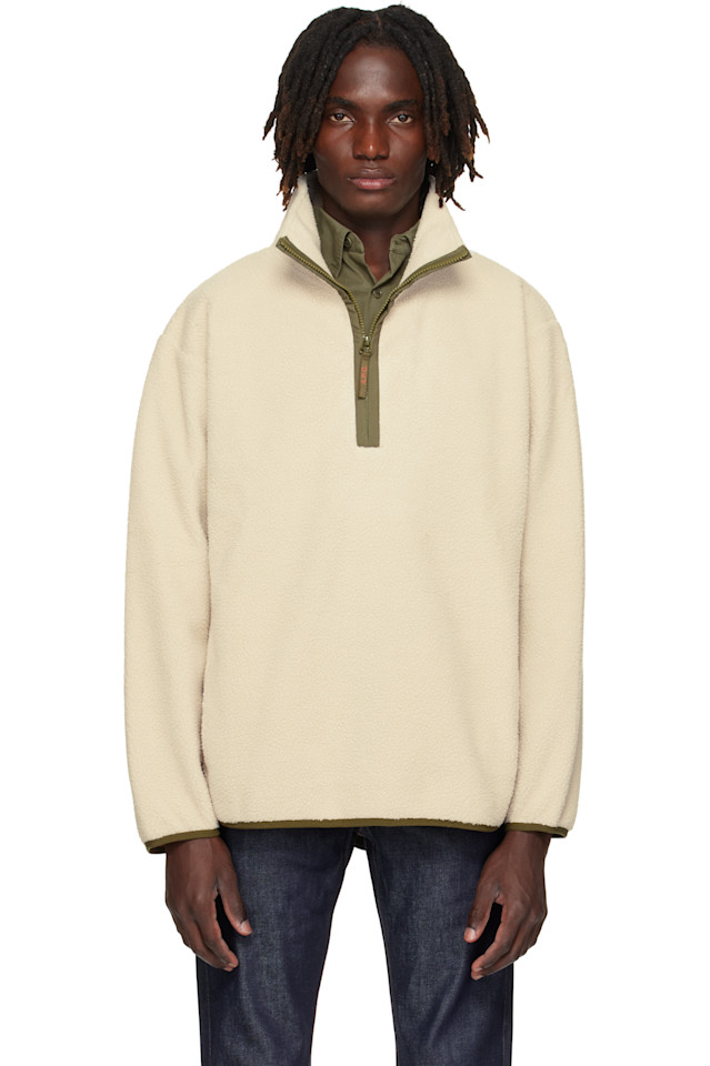 

Свитшот Willy A.P.C., цвет off-white
