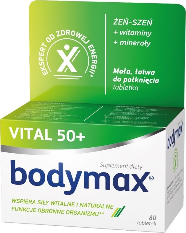 

Bodymax, Биологически активная добавка Vital 50+, 60 таблеток