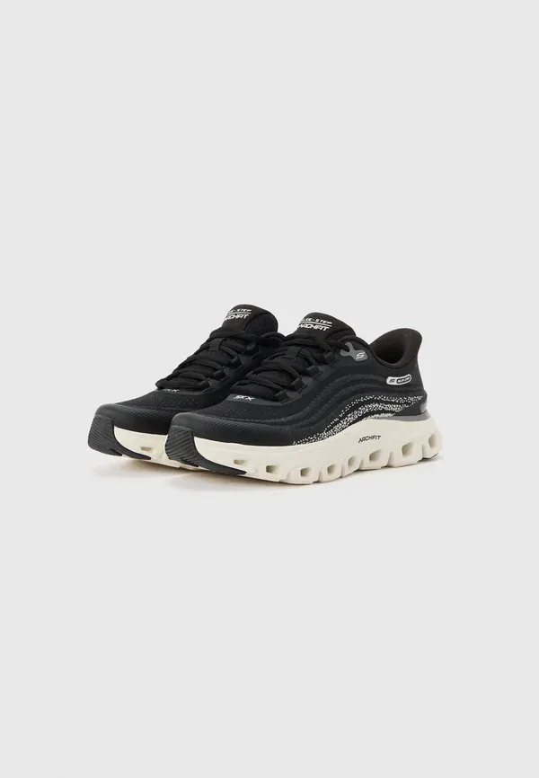 Кроссовки Glide step wave trainers Skechers, черный — фото 2