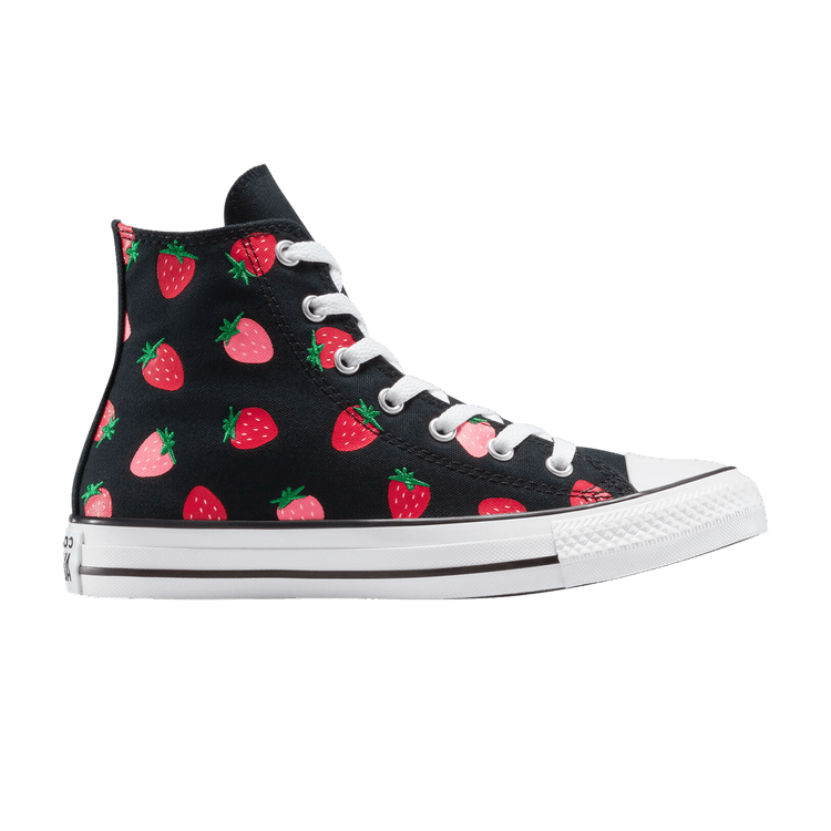 

Кроссовки Chuck Taylor All Star High GS 'Strawberries', черный