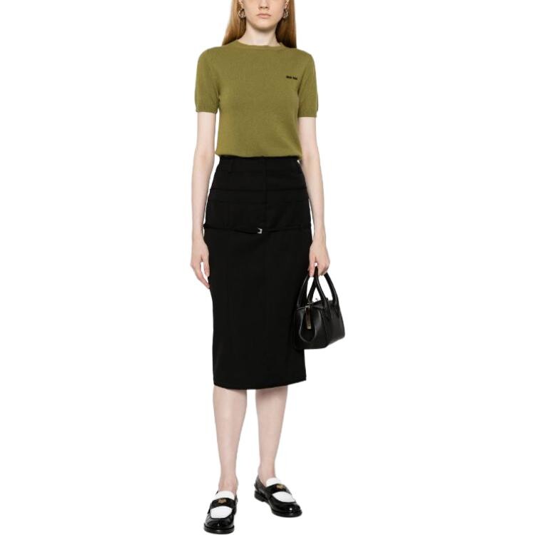 

Свитер женский зеленый Miu Miu