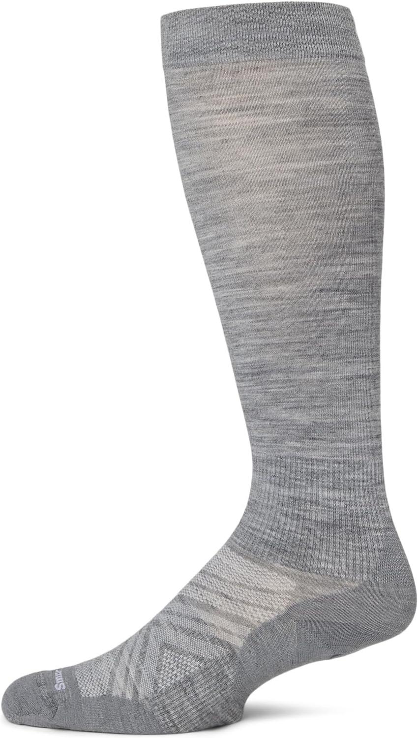 

Носки Smartwool Men's Ski Zero Cushion Over-the-Calf Socks, Light Gray