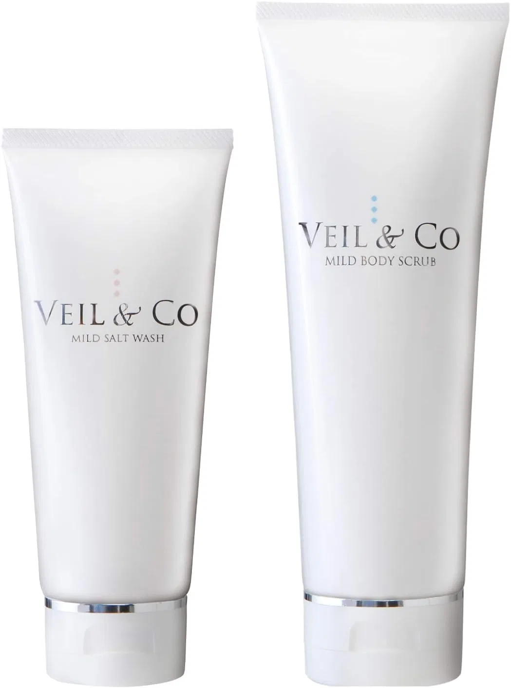 Набор для ухода за кожей Veil And Co Mild Salt Wash 150 г + Mild Body Scrub 400 г
