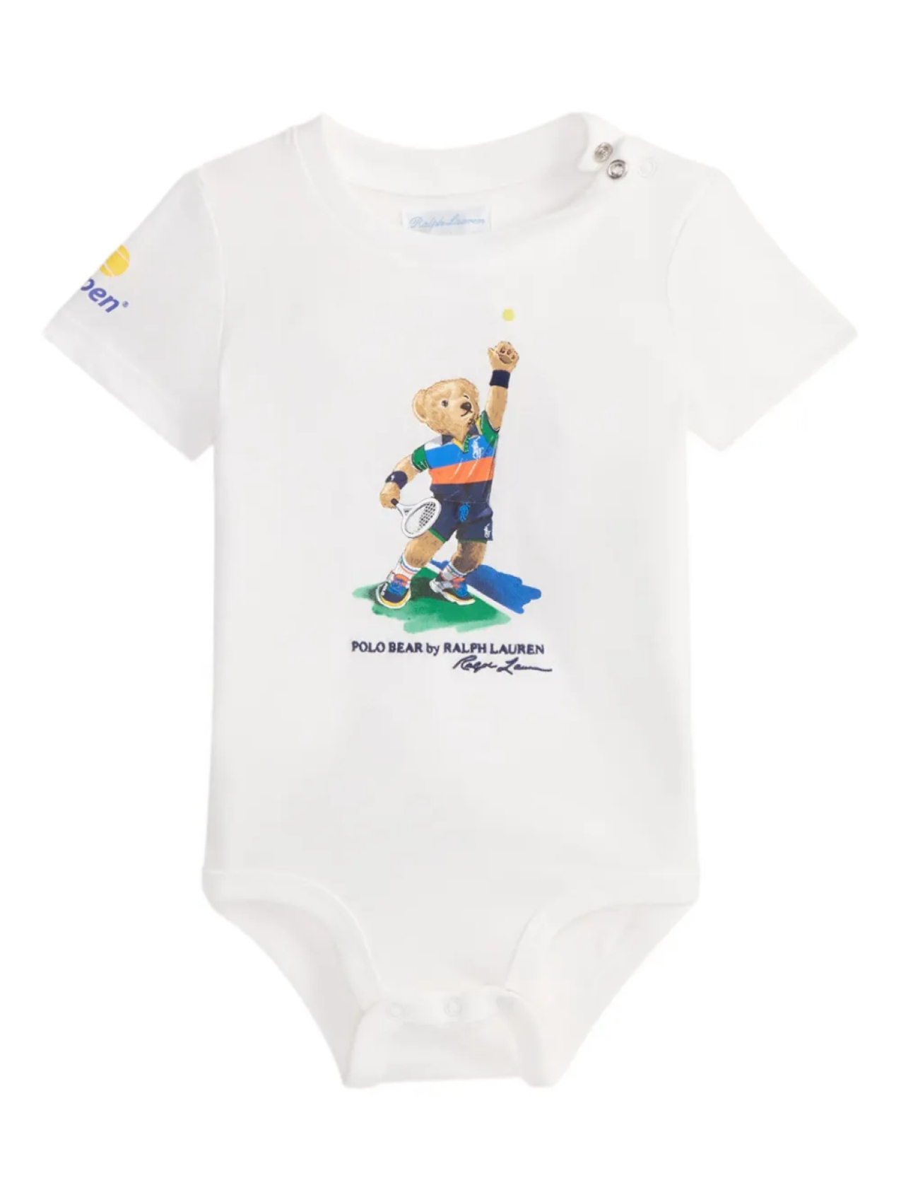 

Боди с логотипом POLO RALPH LAUREN KIDS, белый