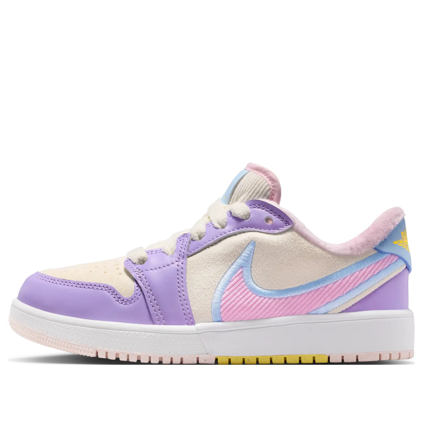 

Кроссовки (GS) Air Jordan 1 Low RM 'Sail Pink Rise Hydrangeas'