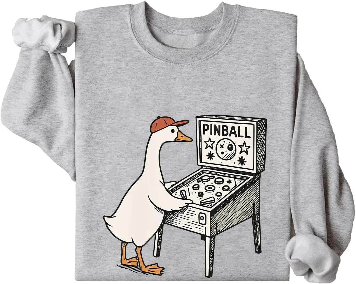 

Толстовка Funny Pinball Goose с капюшоном Batclock