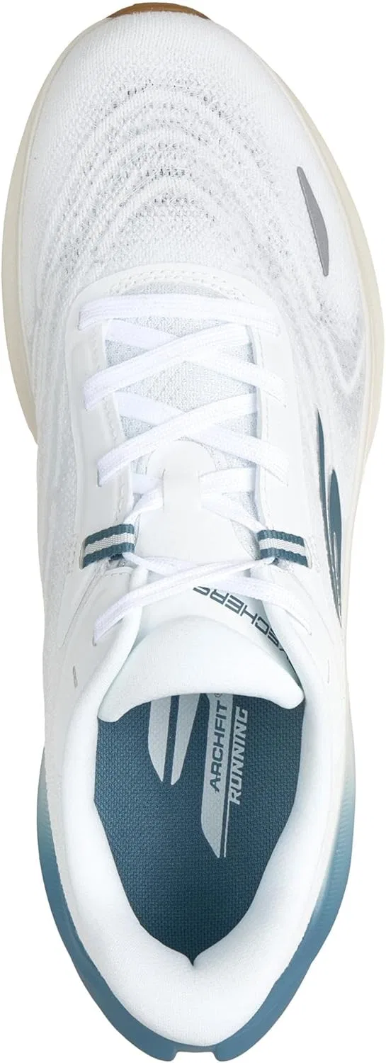 Мужские кроссовки Skechers Go Run Ride 12, White Blue — фото 3