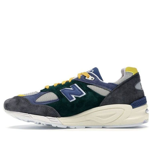 Кроссовки x aime leon dore 990v2 сделано в сша New Balance, желтый — фото 2