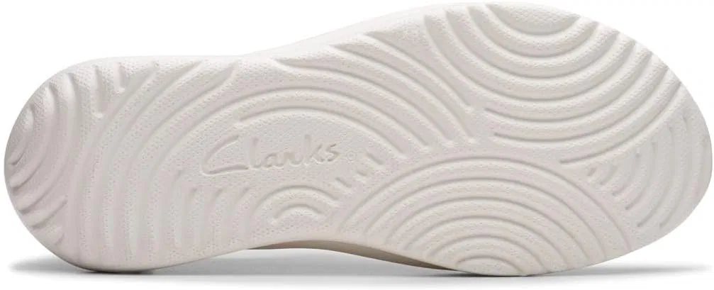 Женские кружевные туфли Clarks Solevana, White — фото 3