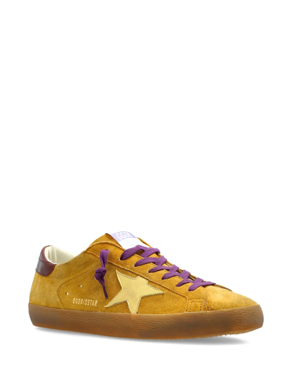 Замшевые кроссовки Super-Star GOLDEN GOOSE, желтый — фото 2
