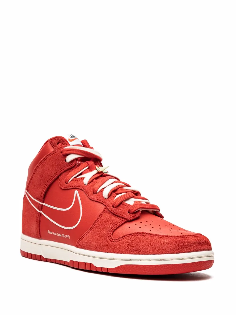 Кроссовки Dunk High SE Nike, красный — фото 2