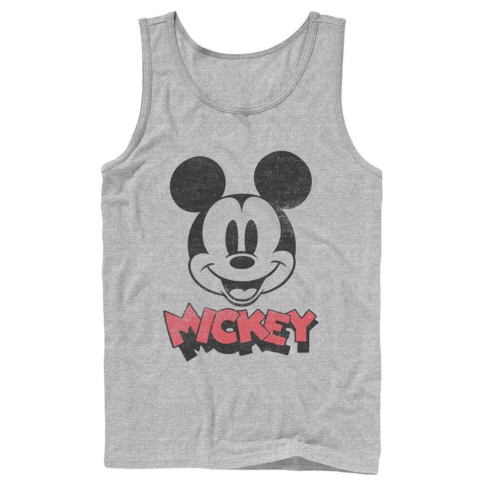 

Мужская майка с логотипом Disney's Mickey Mouse Licensed Character, цвет Athletic Heather