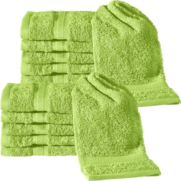

Гостевое полотенце REDBEST 12er-Pack 166400, 30x1x50 см, зеленый