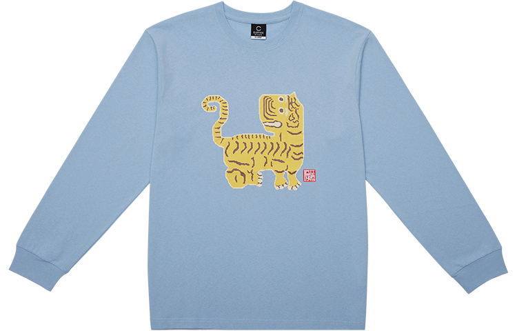 

Футболки унисекс с круглым вырезом, умеренно прямой крой Clot, синий