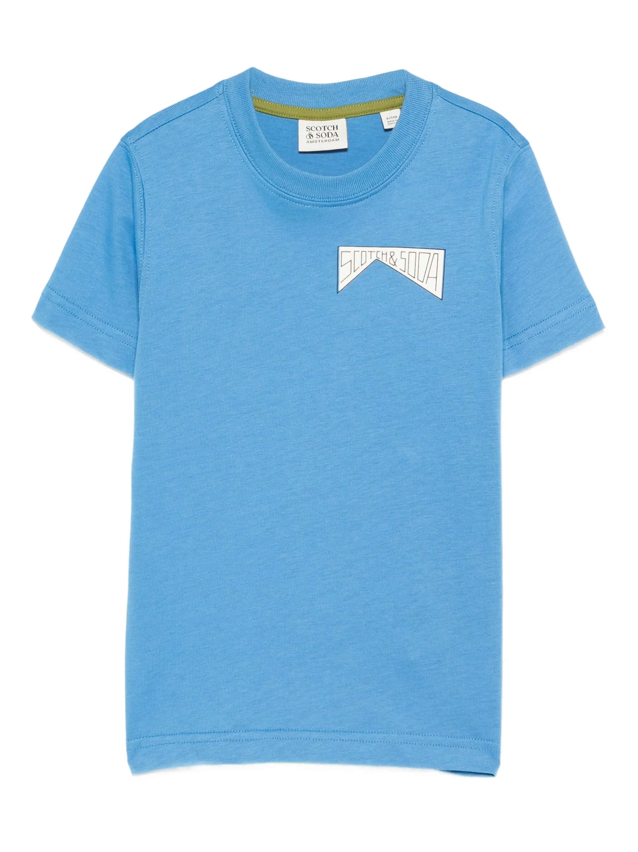 

Футболка с логотипом Scotch & Soda Kids, синий