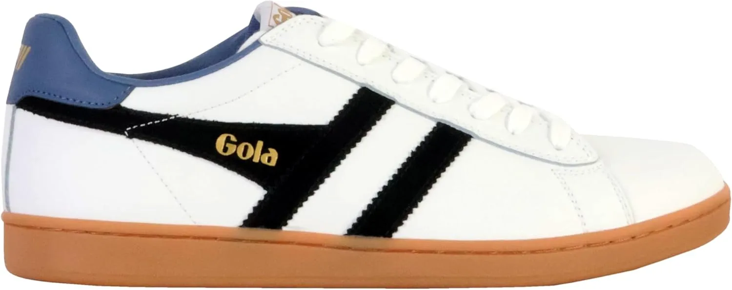 Кожаные кроссовки Gola Herren Equipe II, белый/черный — фото 2