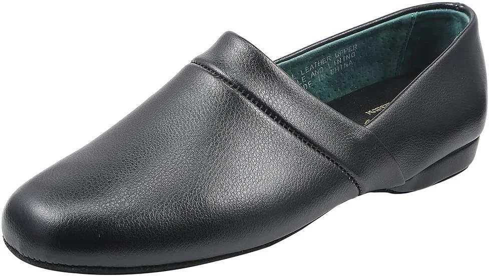 Тапочки из натуральной кожи PAMIR, Black