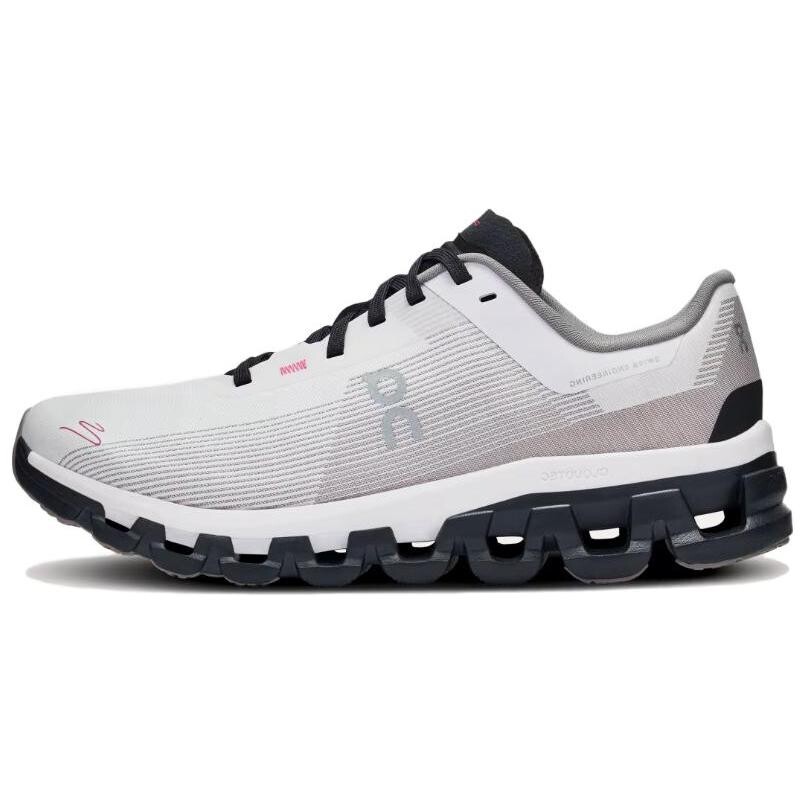 

Кроссовки On Women's Cloudflow 4 DISTANCE 'White Black', серый/белый