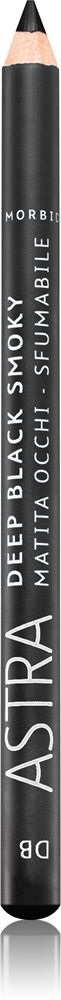 

Глубокий черный дымчатый карандаш-каджал для макияжа глаз в стиле «смоки айс» Astra Make-Up, atspalvis black 1,1 гр