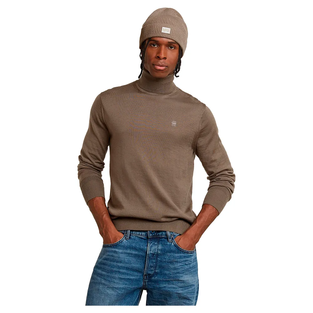 

Свитер G-Star Premium Core high neck, серый