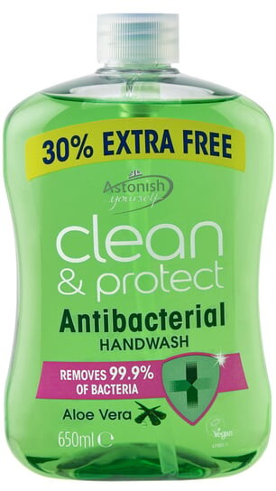 

Жидкое мыло Astonish Clean & Protect с алоэ вера, 650 мл, Великобритания — Protect Aloe