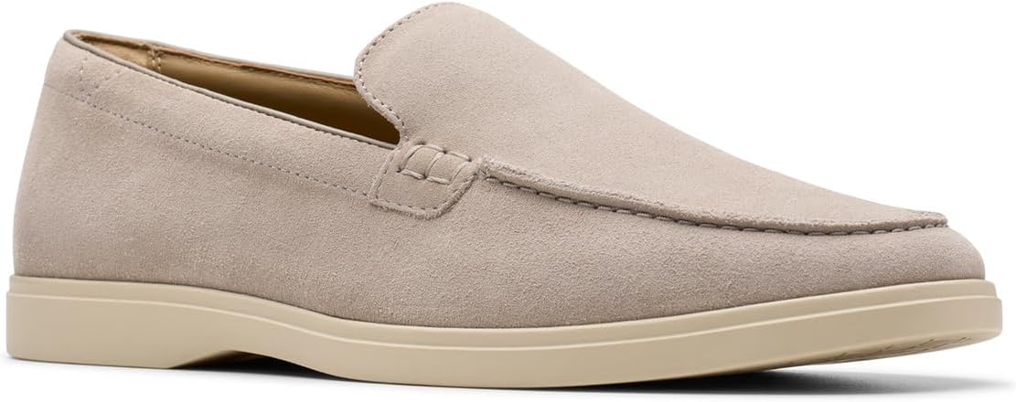 Мужские мокасины Clarks Torford Easy, серый — фото 4