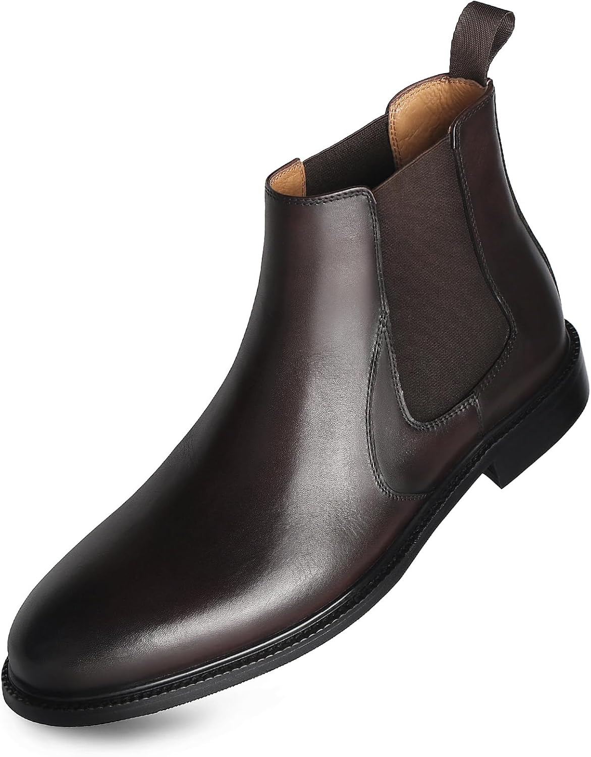 

Мужские слипоны Chelsea RITIZEN, кожаные, водонепроницаемые, для делового и повседневного использования, Coffee