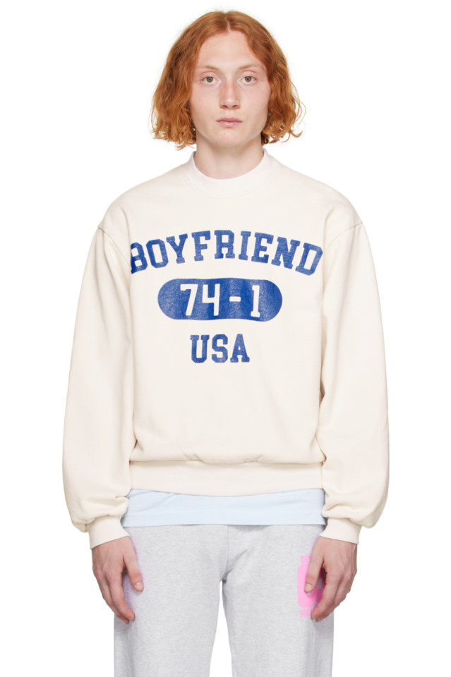 

Свитшот Boyfriend' Video Store Apparel, цвет oatmeal