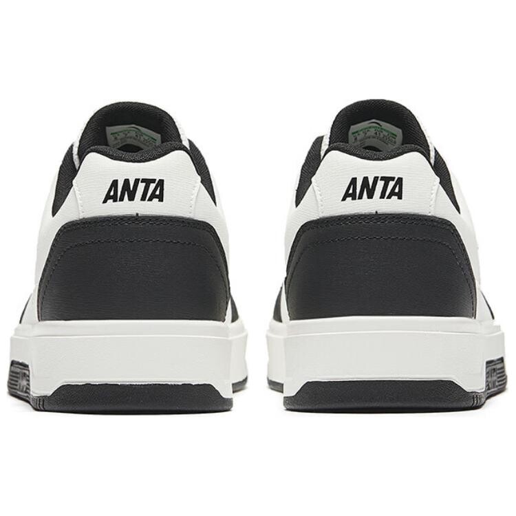 Кроссовки ANTA Skateboarding Shoes Men Low-top White/Black, белый/черный — фото 4