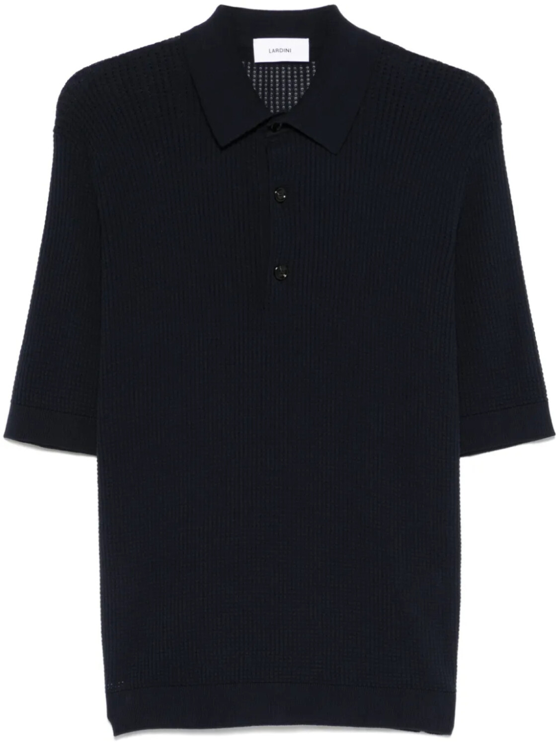 

Lardini фактурная рубашка поло, синий