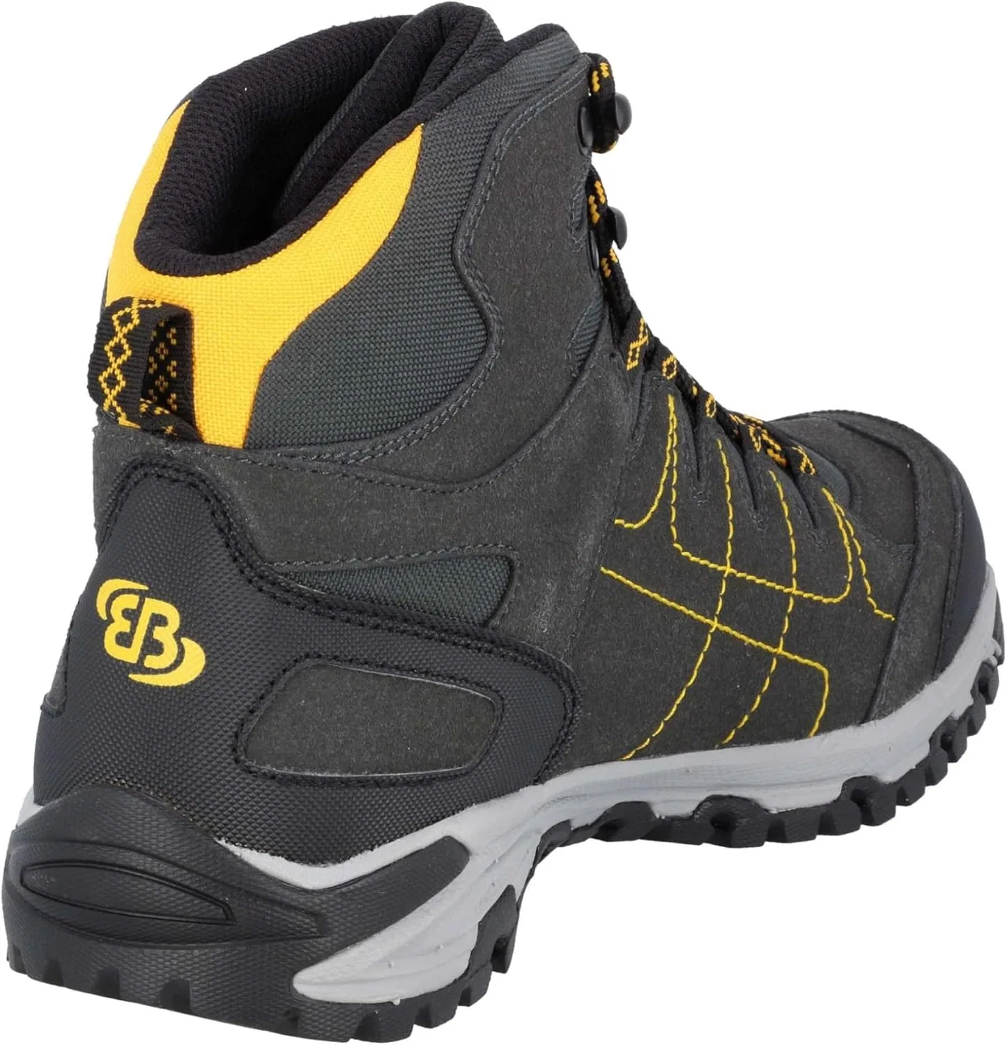 Походные ботинки Mount Shasta Outdoor Boots для мужчин и женщин Brütting, Anthracite Yellow — фото 4