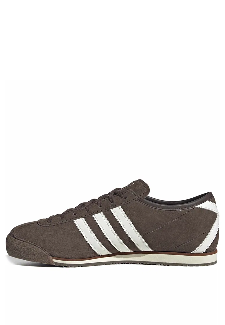 Кроссовки мужские спортивные Italia 70s Adidas, белый/коричневый — фото 4
