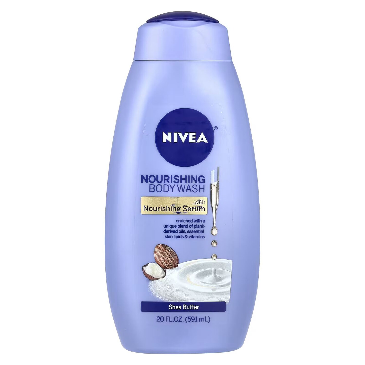 

Питательный гель для душа, масло ши, 20 жидких унций (591 мл) Nivea