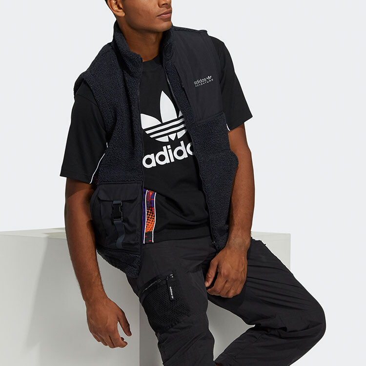 Жилет мужской Night Sky серый Adidas Originals, темно-серый — фото 4