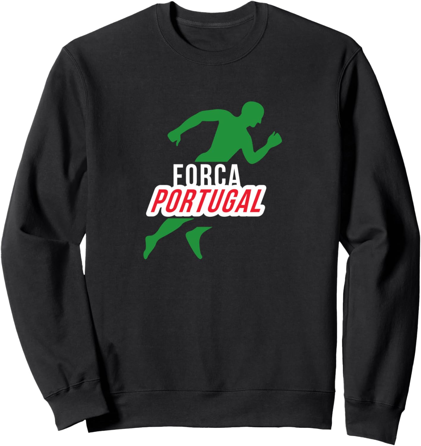 

Толстовка с флагом Португалии Portugal, черный