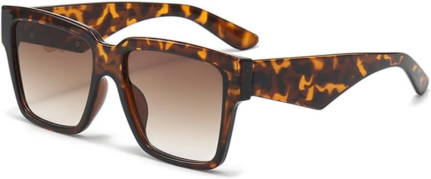 

Солнцезащитные очки квадратной формы большого размера для женщин, роскошные солнцезащитные очки большого размера для мужчин и женщин, градиентные очки с защитой от УФ-излучения UV400 generic, Leo