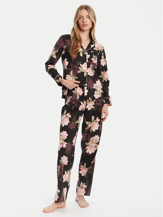 

Пижама regular fit ILN92438 Lauren Ralph Lauren, чёрный