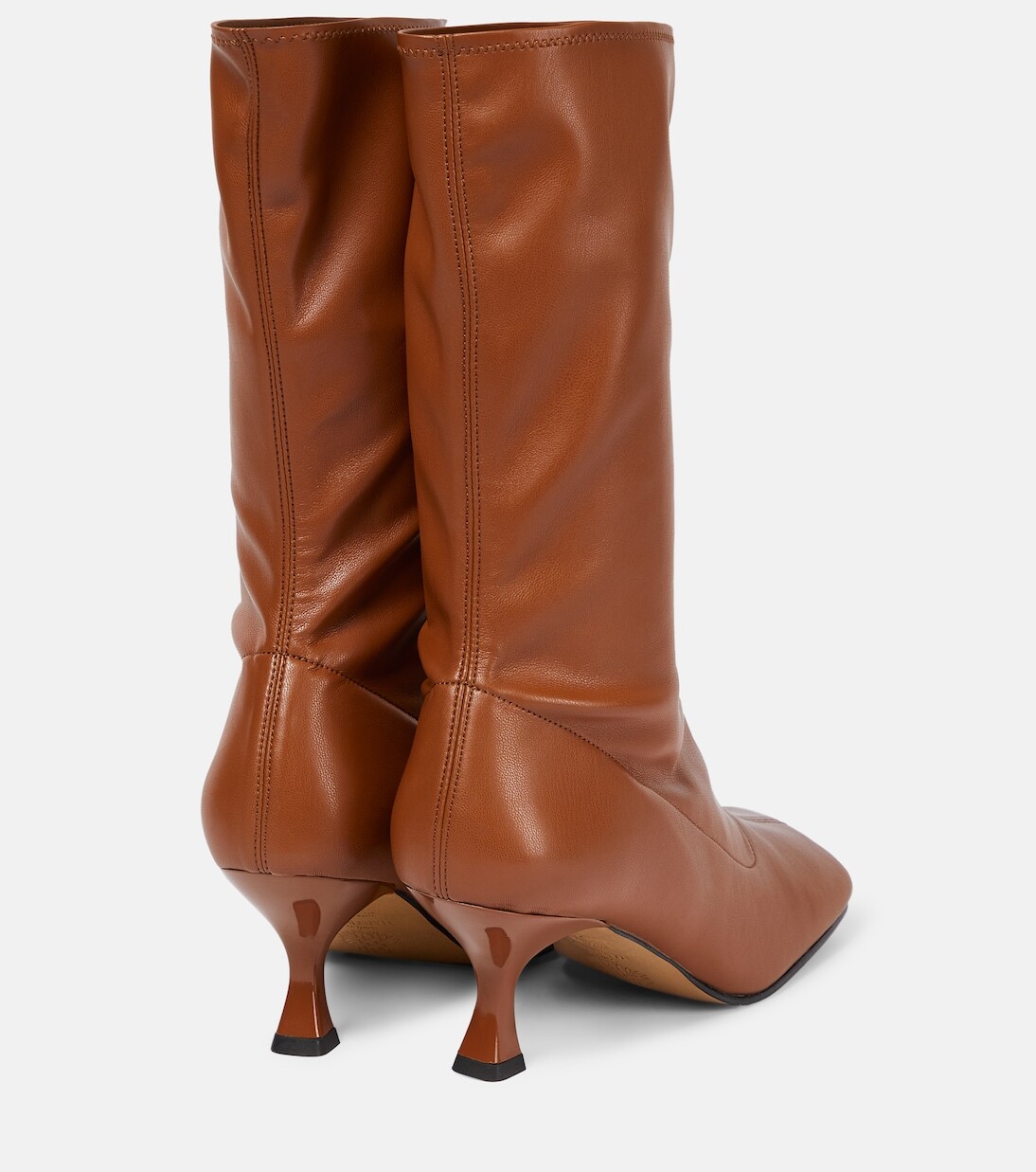 Ботильоны lola из искусственной кожи Souliers Martinez, коричневый — фото 3