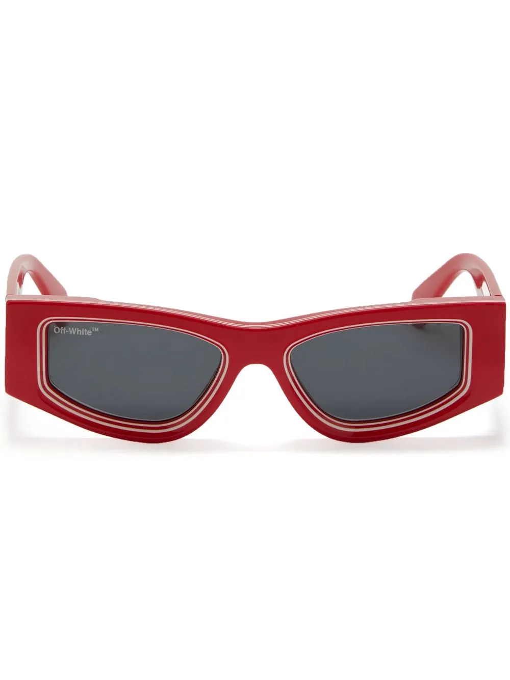 

Солнцезащитные очки Andy в прямоугольной оправе Off-White Eyewear, серый