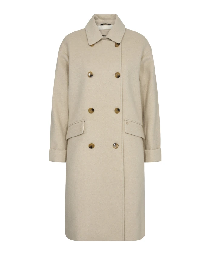 

Шерстяное пальто Mmvenice Mos Mosh, серый