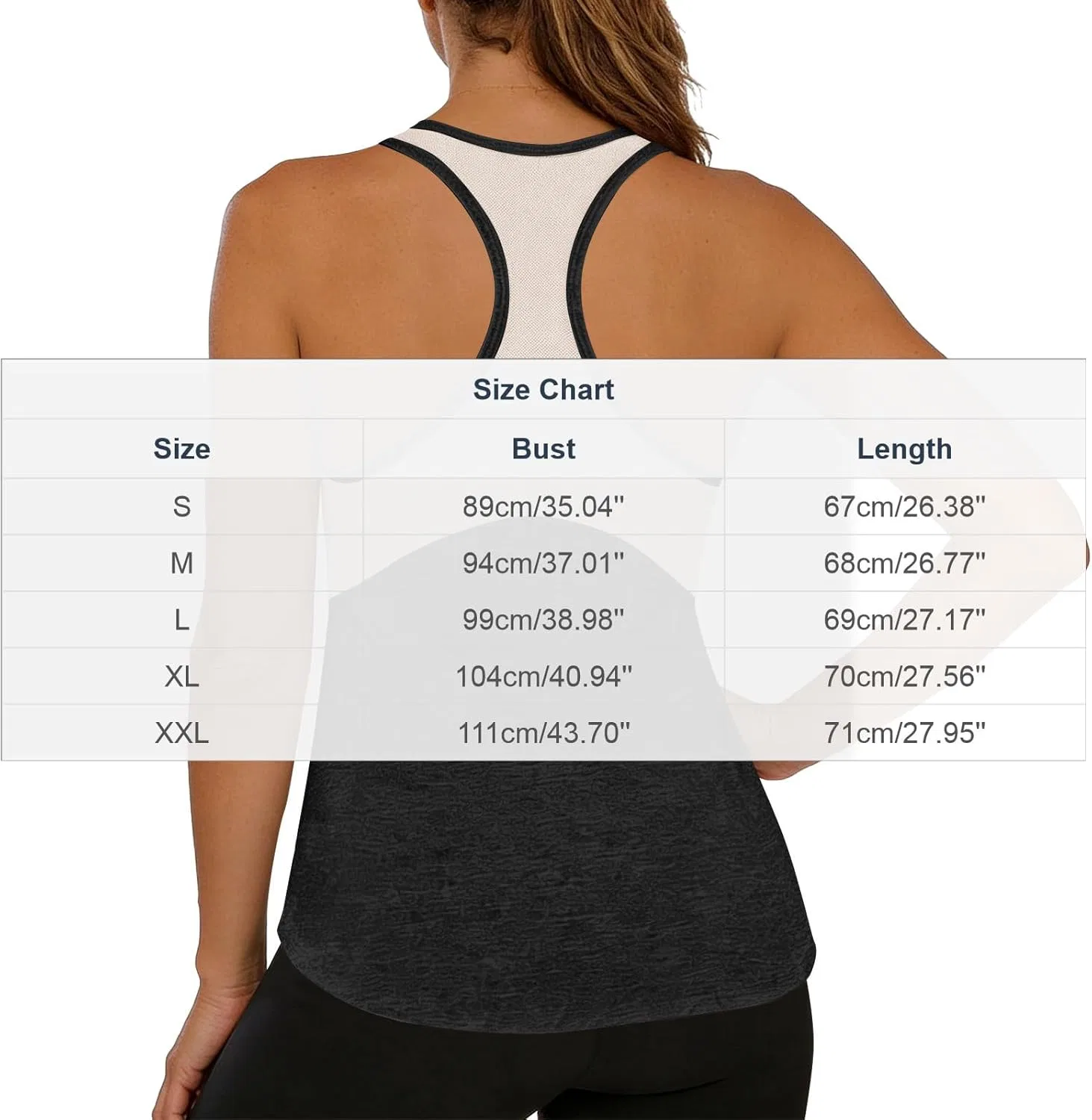 Топ для тренировок Racerback Mesh Black — фото 4