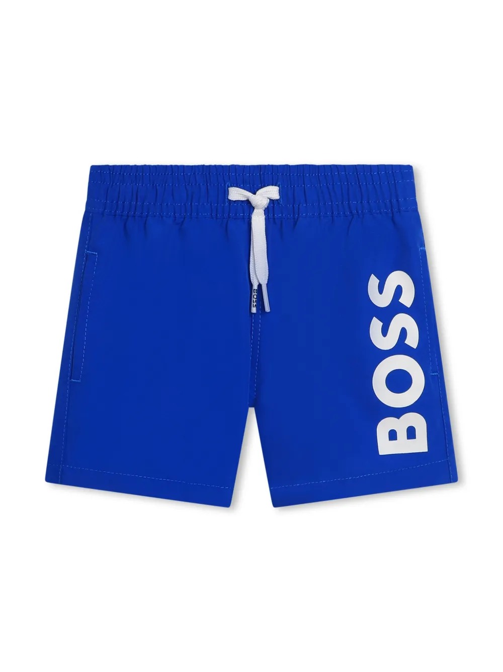 

Спортивные шорты с логотипом BOSS Kidswear, синий